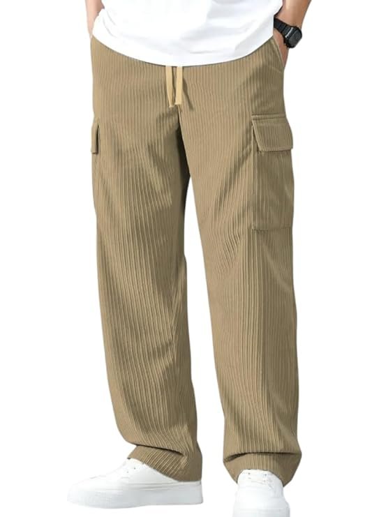 LOUIS SENSE Men's Loose Pants