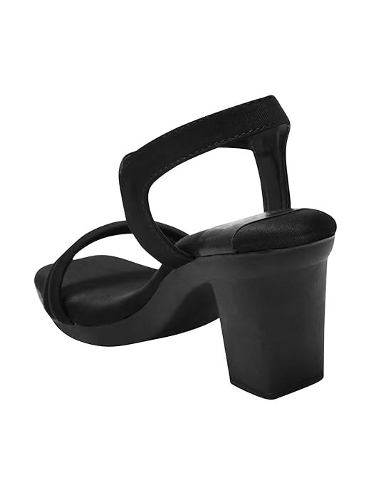 SilverArrow Women's Twilight Drift Heeled Block Heel |Fashion Sandals |Toe Strap | Design Perfect for Casual/Outdoor/Party - Image 2